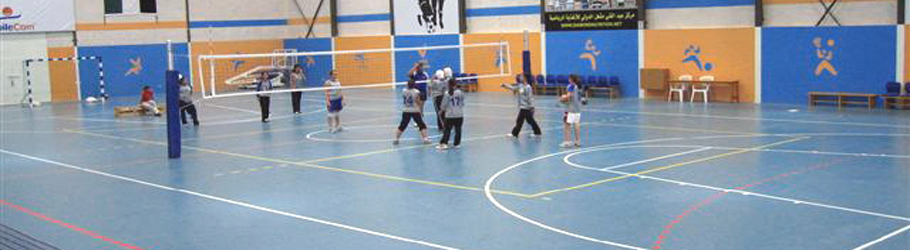 Youth Club, Amman, Jordan - Decoflex™ Universal Indoor Sports Flooring